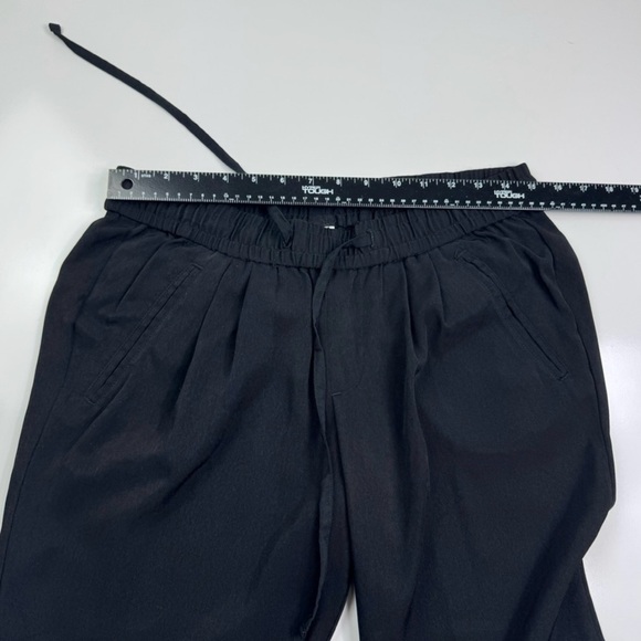 Old Navy Black Elastic Drawstring Pants - Picture 3 of 6